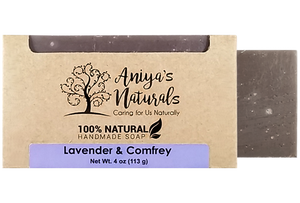 Lavender & Comfrey Organic Bar Soap