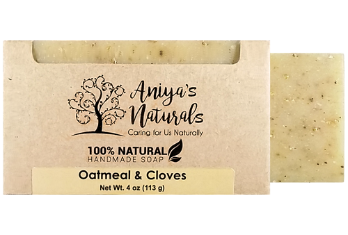 Oatmeal & Cloves Organic Bar soap