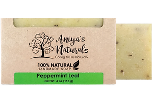 Peppermint Leaf Organic Bar Soap