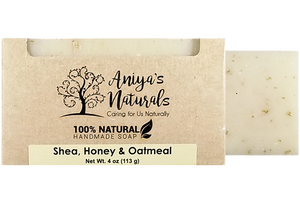 Shea, Honey & Oatmeal Organic Bar Soap