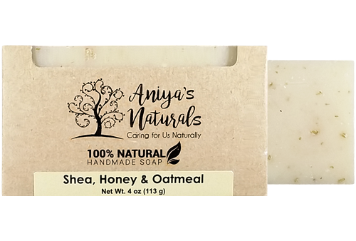 Shea, Honey & Oatmeal Organic Bar Soap